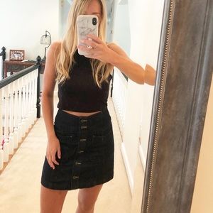 Denim skirt